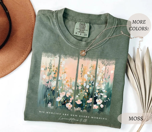 Mercies Are New Every Morning Comfort Colors®  T-shirt