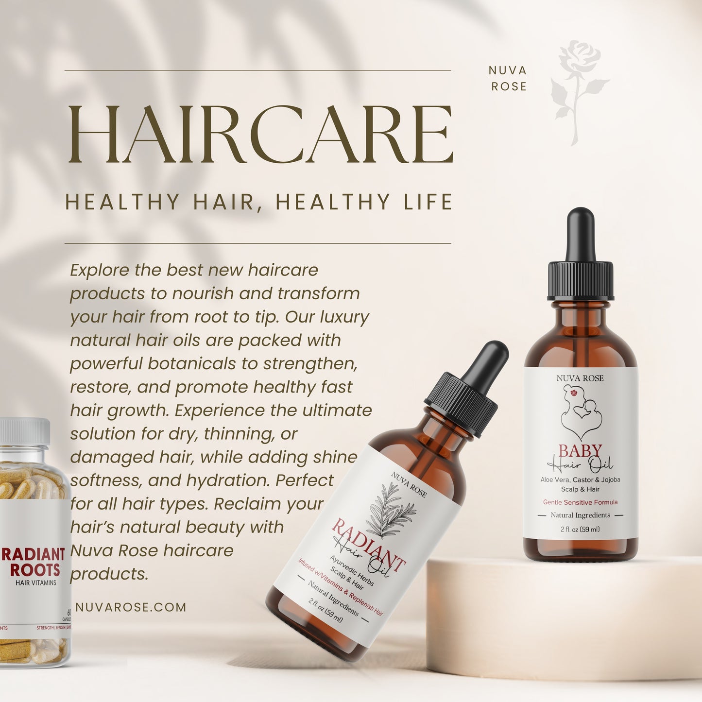 RADIANT ROOTS HAIR VITAMINS