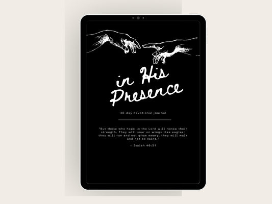 In His Presence: Journey to Spiritual Renewal